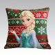 Frozen Elsa Ugly Christmas Sweater Pillow - Festive Kids’ Bedroom Cushion